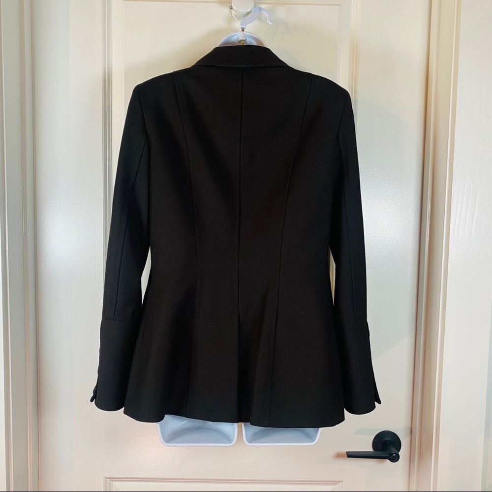 Etcetera Black Blazer Jacket Size 6 - image 7